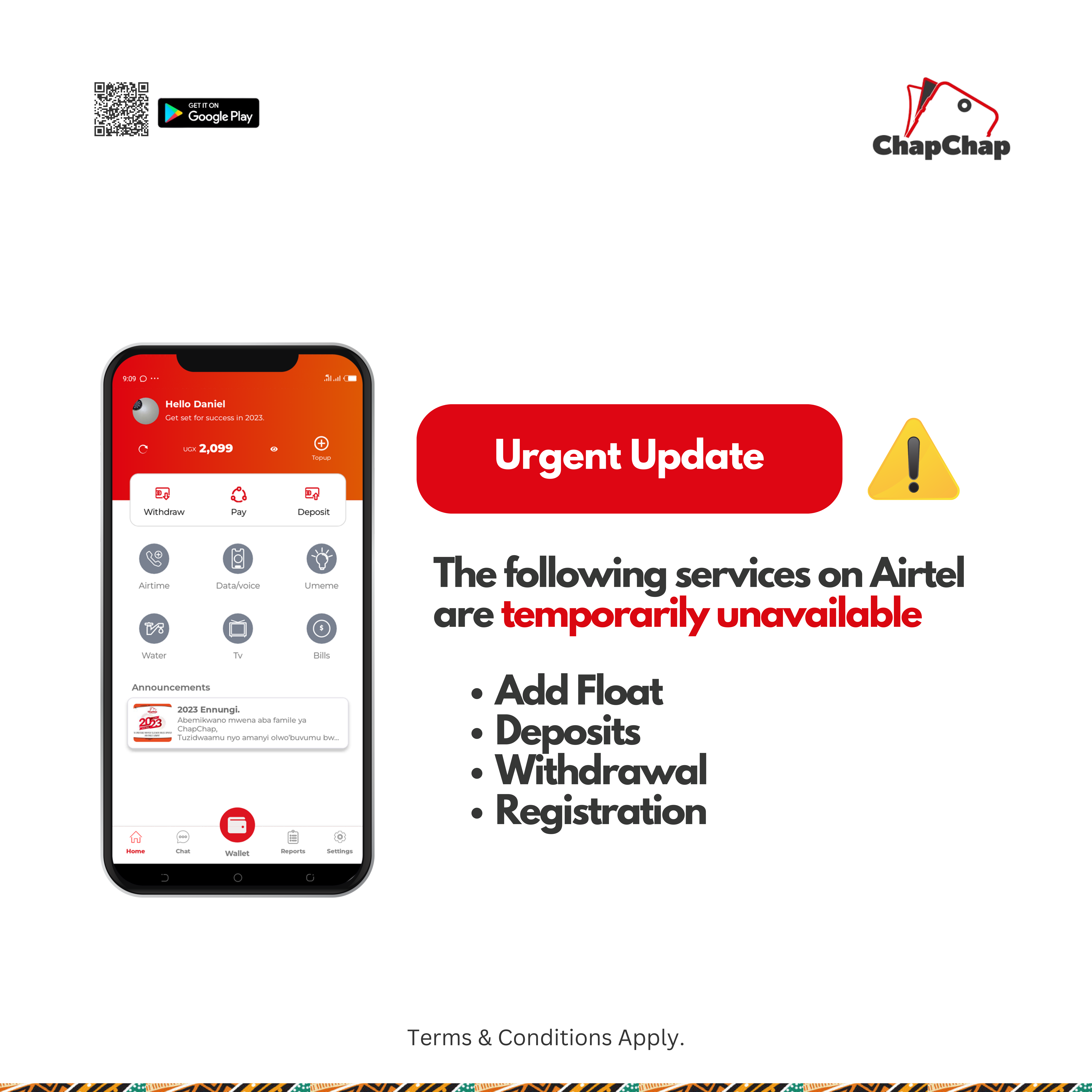 Airtel Services Alert