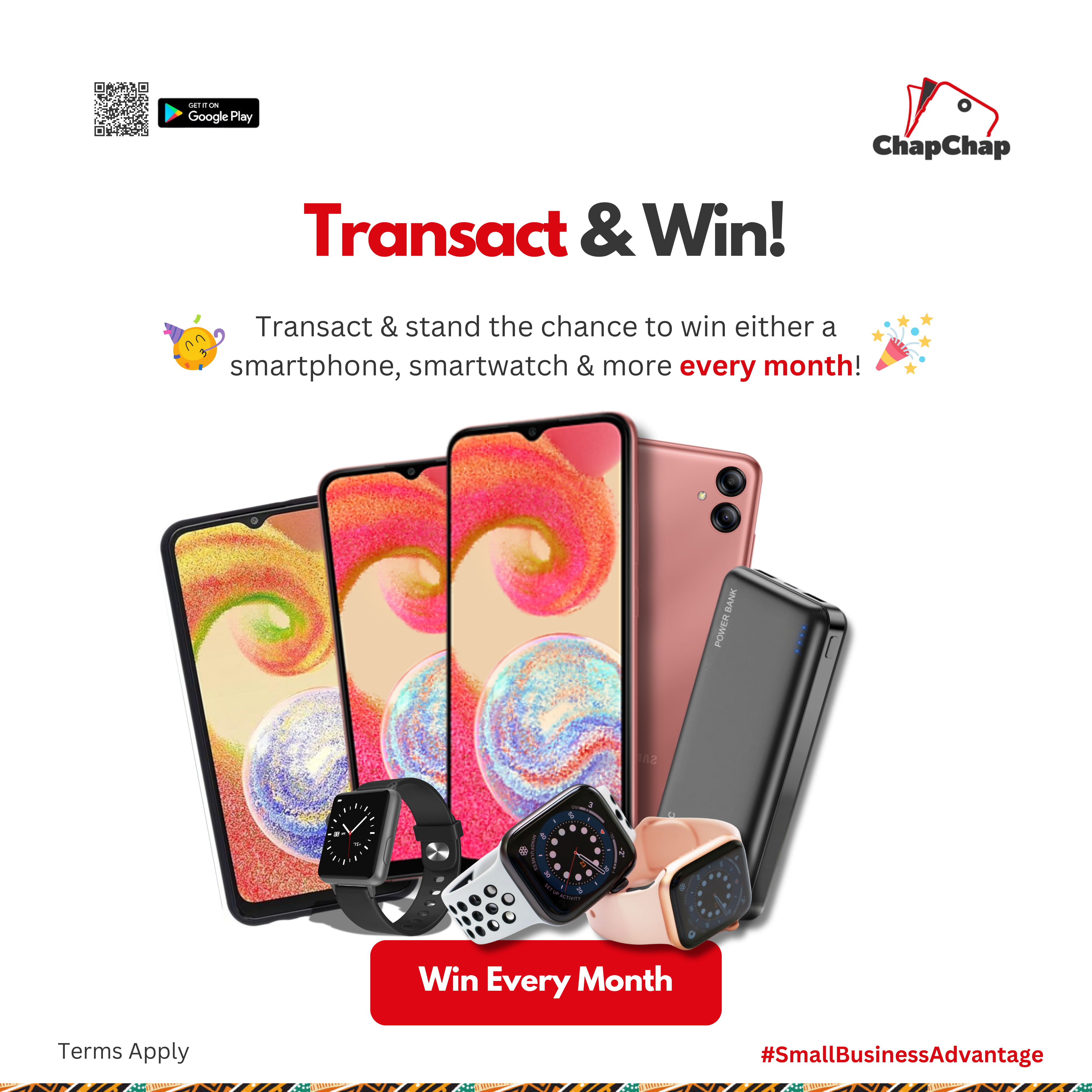 Transact and Win!