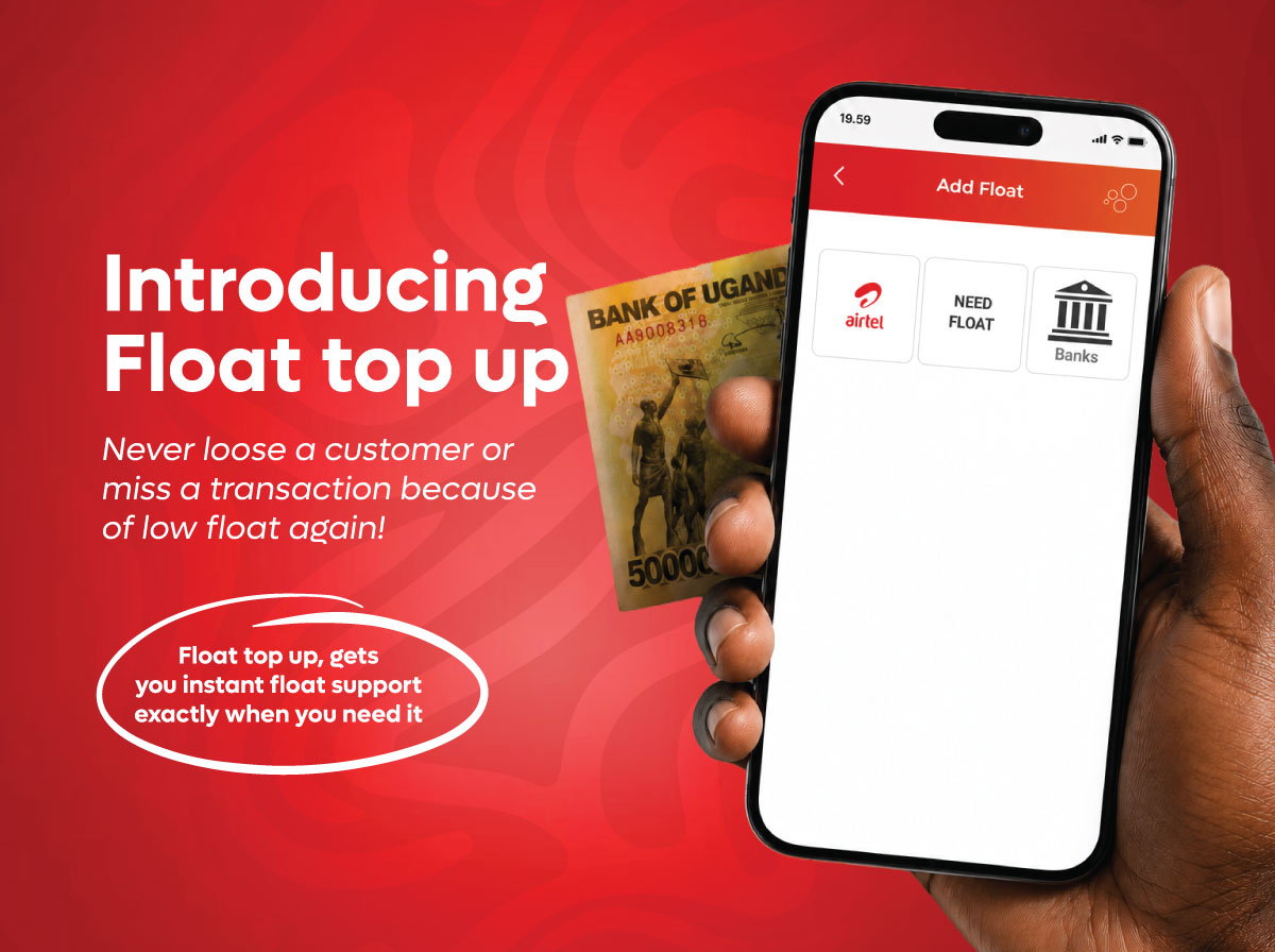 INTRODUCING FLOAT TOP UP